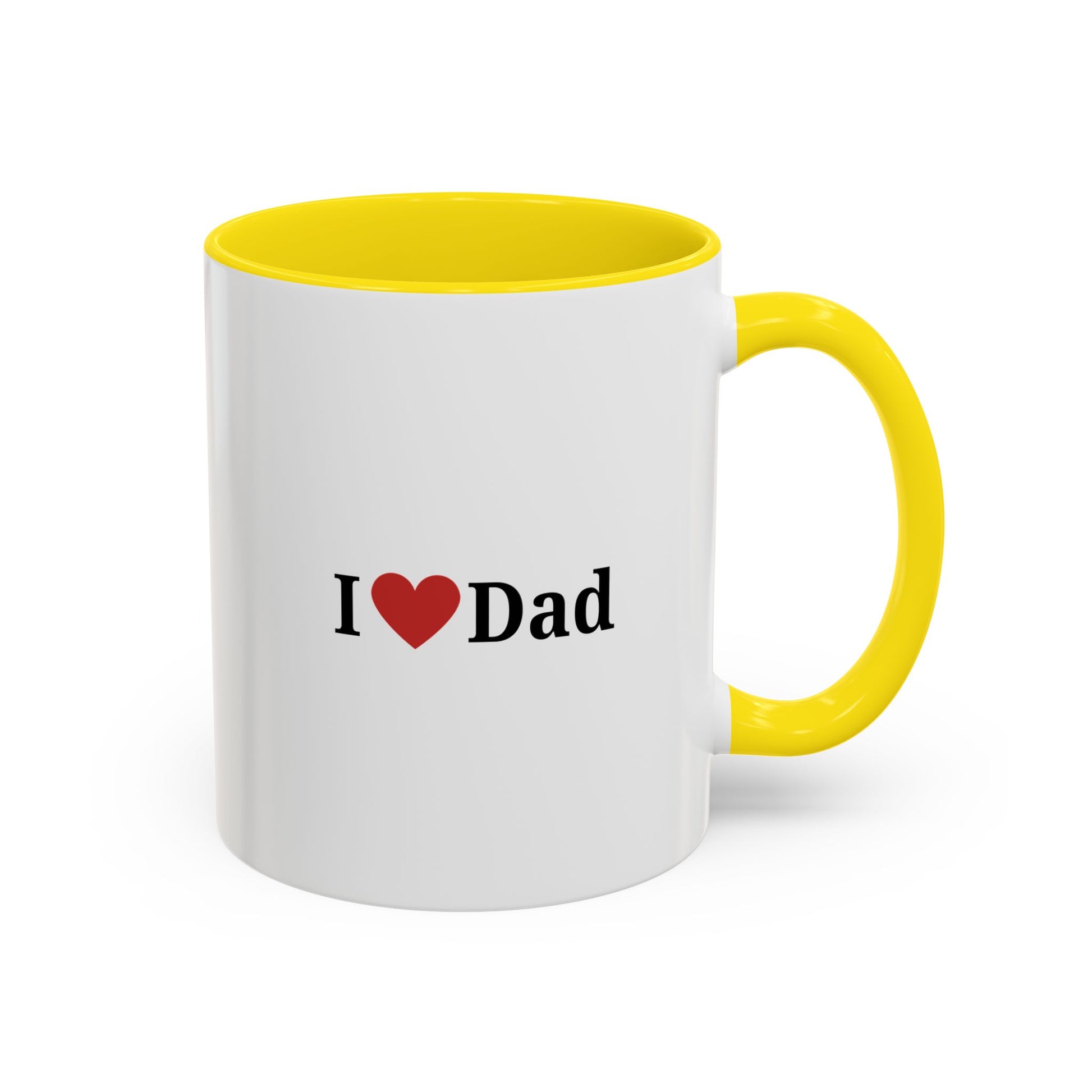 I Love Dad Accent Coffee Mug - Perfect Gift for Father's Day & Birthdays - TRV