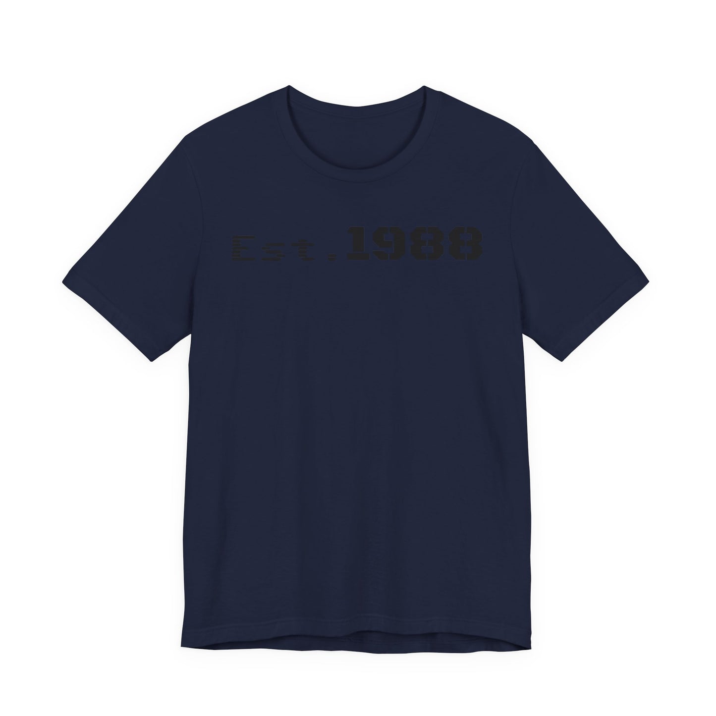 Est. 1988 Unisex Jersey Tee, Vintage Birthday Shirt, Casual Everyday Wear, Gift for Him or Her, Anniversary Celebration Tee