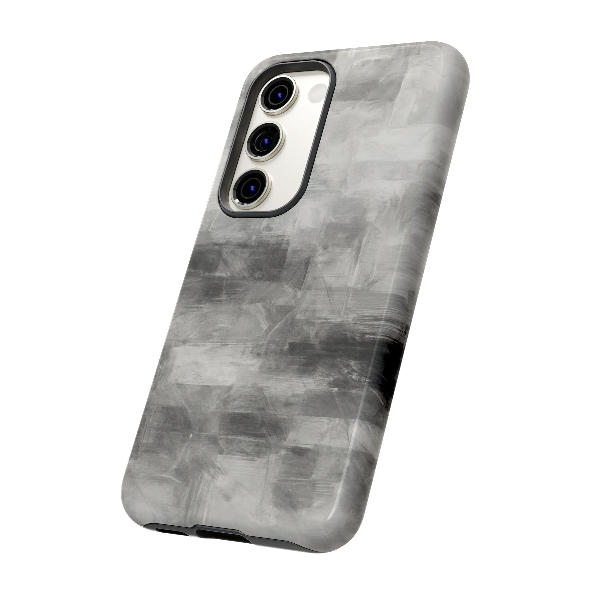 Stylish Phone Case for Tough Protection, Marble Grey Design, Customizable Gift for Her, Unisex Mobile Accessory, Birthday Present, [...] - TRV