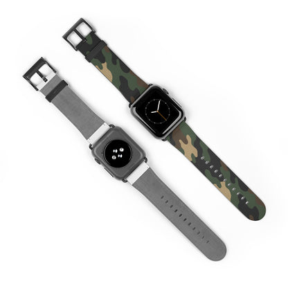 Camouflage Watch Band - Stylish Camo Wrist Strap for Outdoor Lovers, Perfect Gift for Adventurers, Fitness Enthusiasts, Casual Everyday Use - TRV