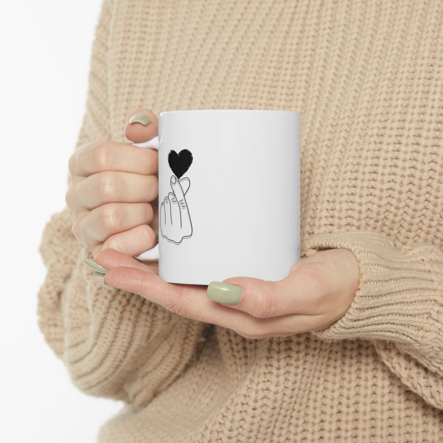 Heartwarming Ceramic Mug for Coffee Lovers - 11oz & 15oz