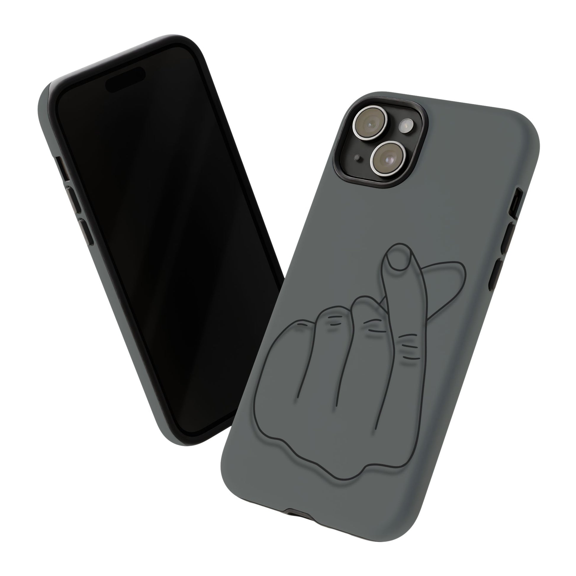 Funny Phone Case with Love Gesture - Tough Cases - TRV