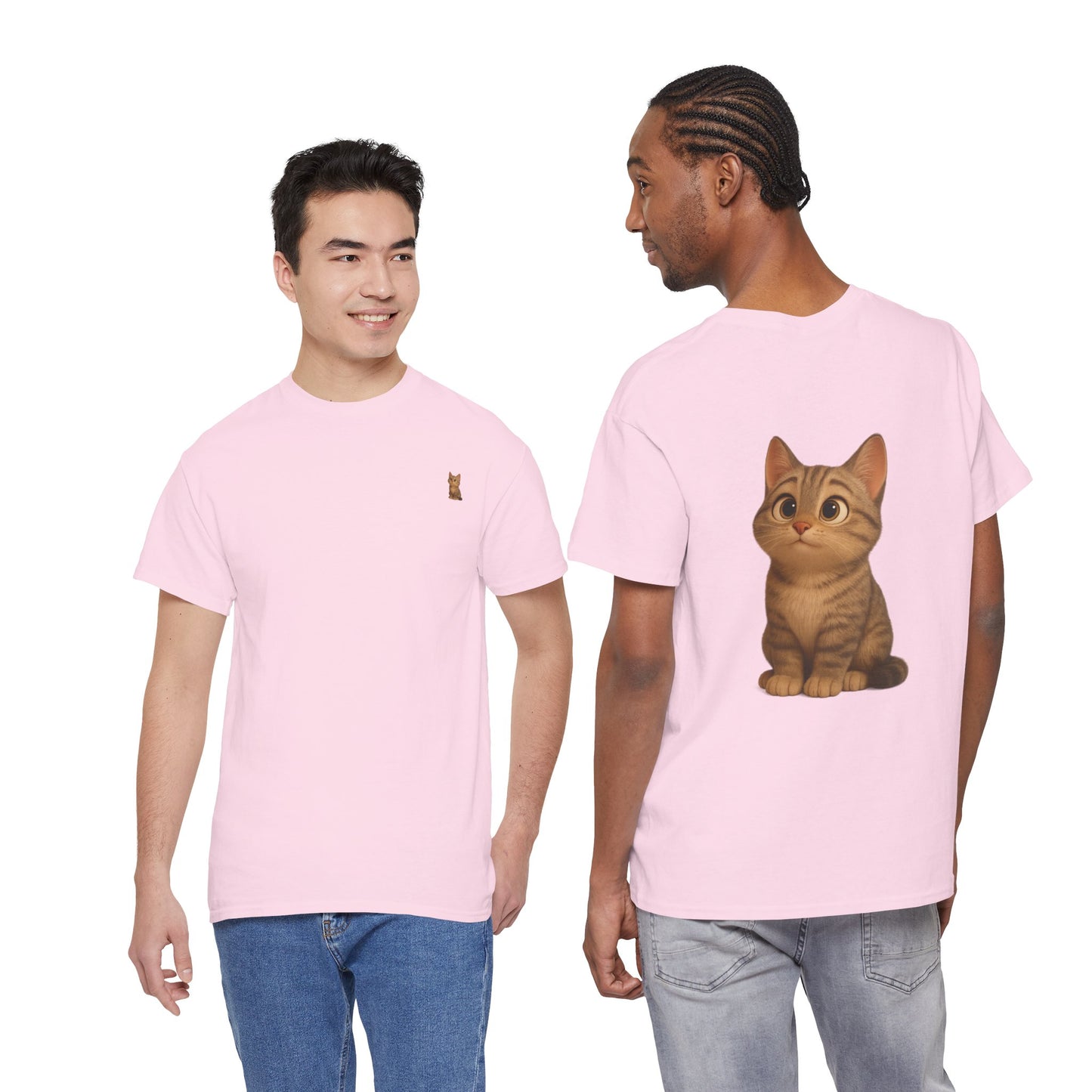 Adorable Cat Graphic Tee, Cute Pet Lover's Shirt, Animal Lover's Gift, Cozy Everyday T-Shirt, Perfect for Cat Lovers