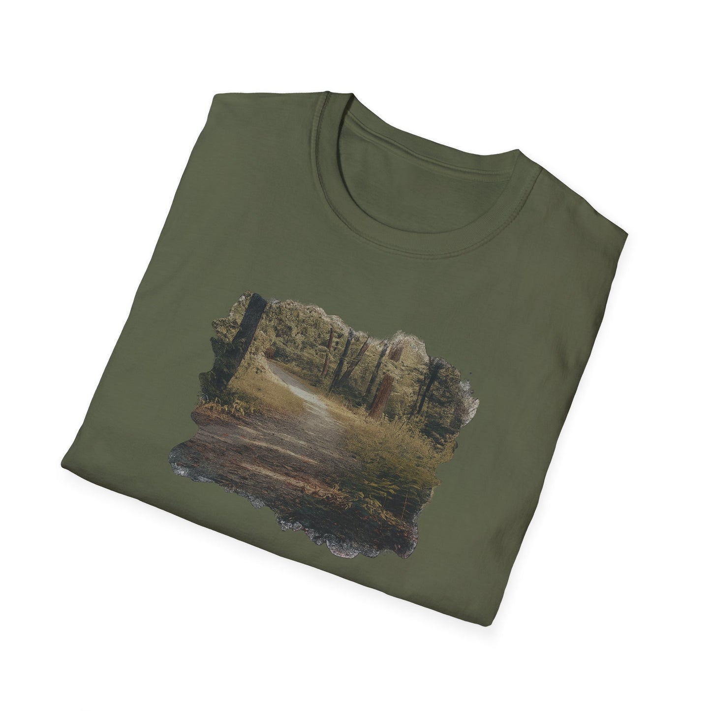 Nature-Inspired Unisex Softstyle T-Shirt | Casual Wear, Outdoor Activities, Gift for Nature Lovers, Relaxed Fit T-Shirt, Eco-Friendly Style - TRV