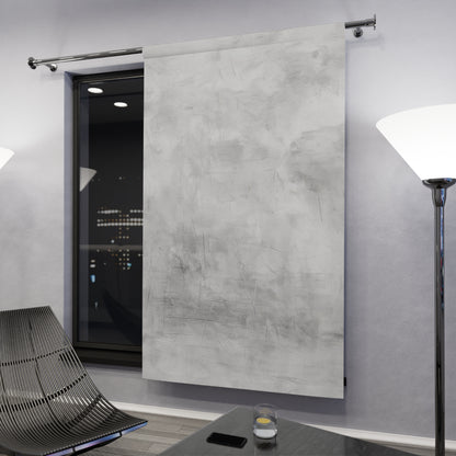 Stylish Gray Abstract Window Curtains, Modern Home Decor, Privacy Curtains, Living Room Drapes, Minimalist Design, Birthday Gift - TRV