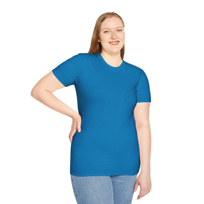 Trendy Unisex Softstyle T-Shirt with Love Hand Gesture Design