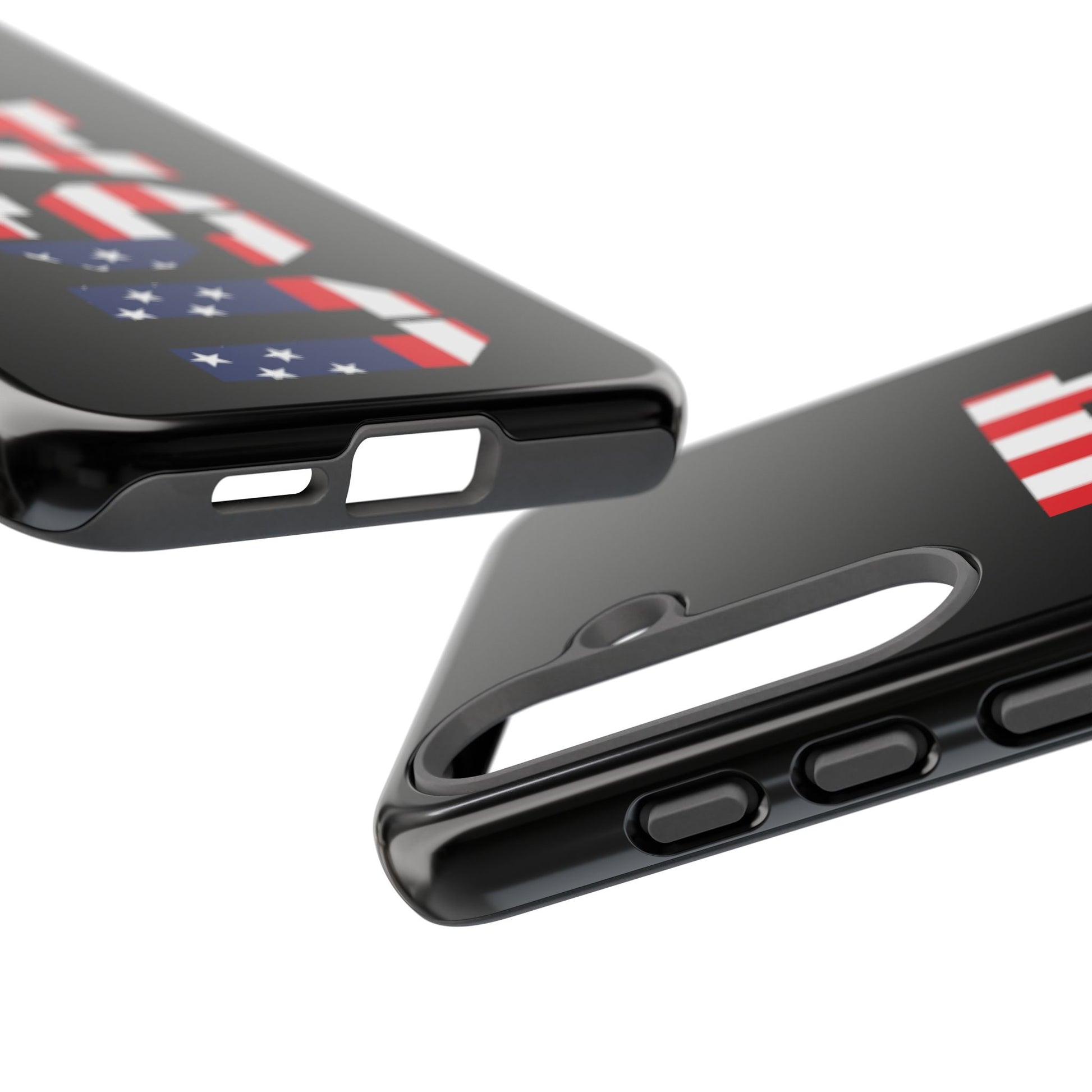 USA Flag Phone Case, Tough Phone Cover, Patriotic Gift, Independence Day Accessory, American Pride Mobile Case - TRV