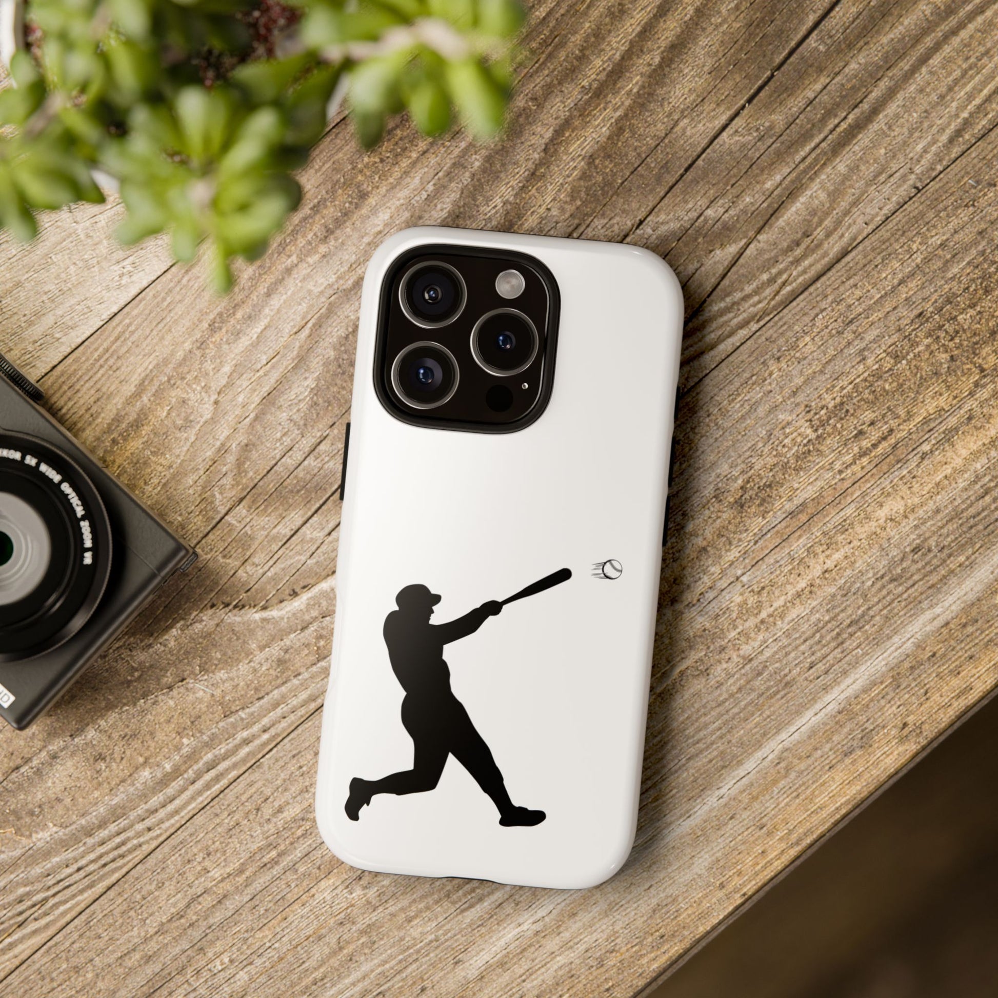 Baseball Phone Case, Tough Cases for Sport Lovers, Gift for Athletes, Baseball Accessories, Durable Phone Covers - TRV