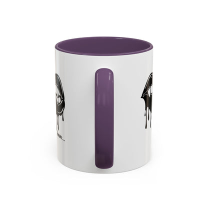 Vampire Lip Accent Coffee Mug - 11oz & 15oz - Unique Halloween Gift