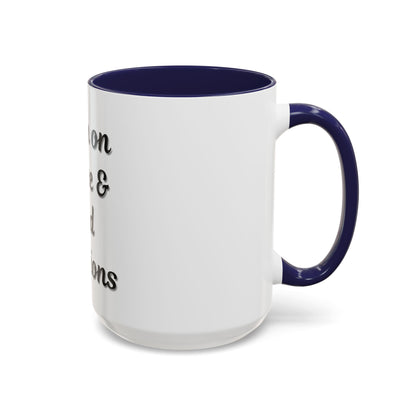 Funny Coffee Mug - "I Run on Coffee & Bad Decisions" - Perfect Gift for Coffee Lovers - TRV