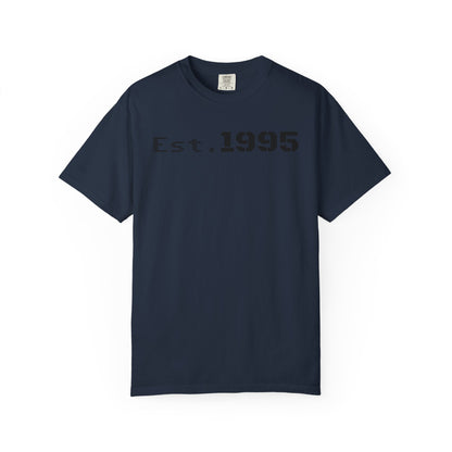 Vintage Est. 1995 T-Shirt, Retro Unisex Tee, Perfect Gift for Birthdays, Casual Wear, Nostalgic Apparel - TRV