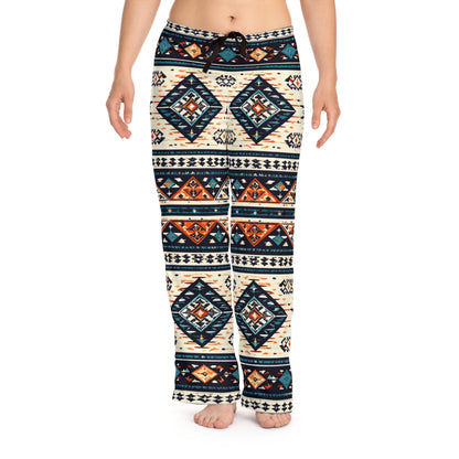 Southwestern Aztec Print Pajama Pants | All-Over Print Lounge Pants