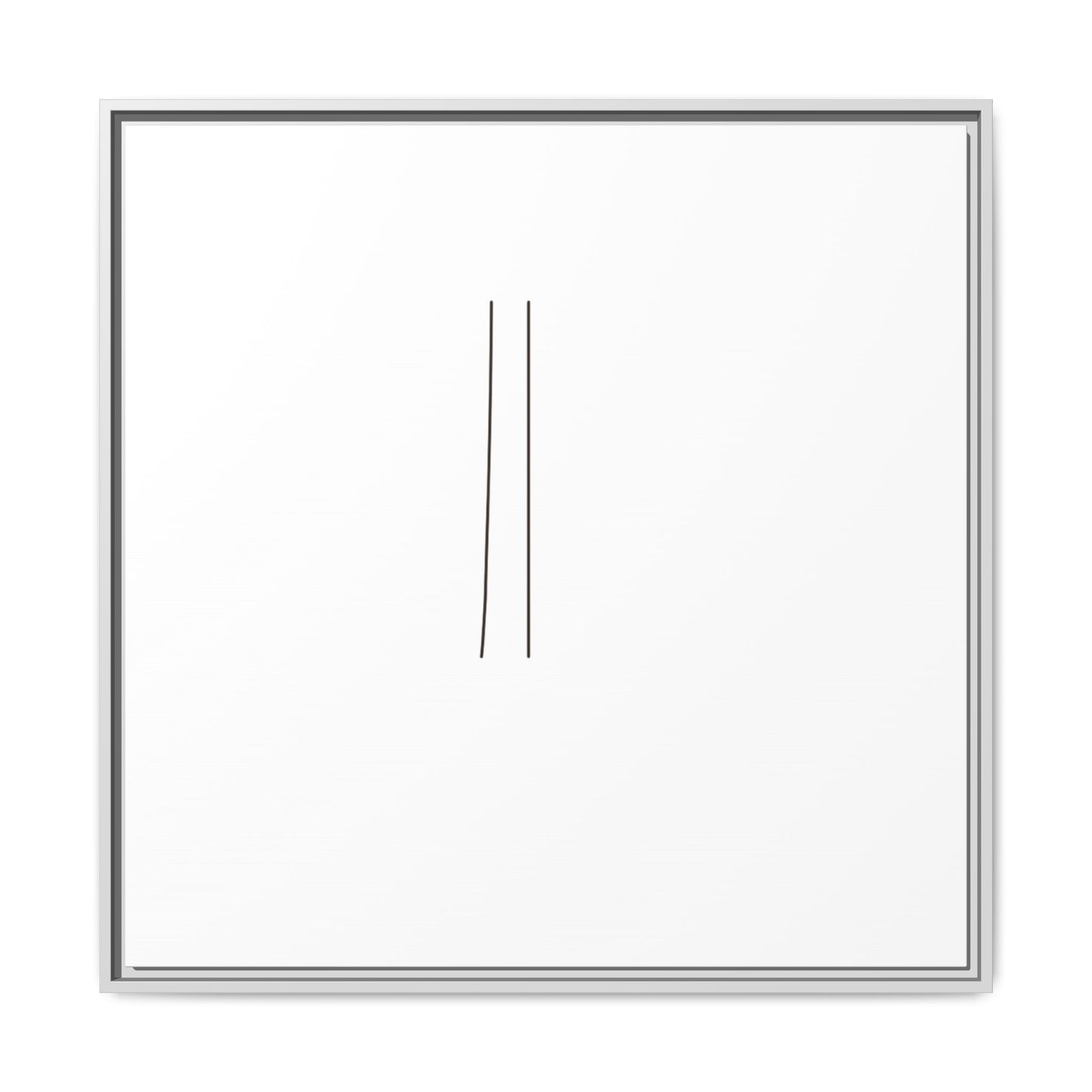 Minimal Line Art | Matte Canvas Framed