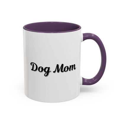 Dog Mom Accent Coffee Mug - Perfect Gift for Pet Lovers
