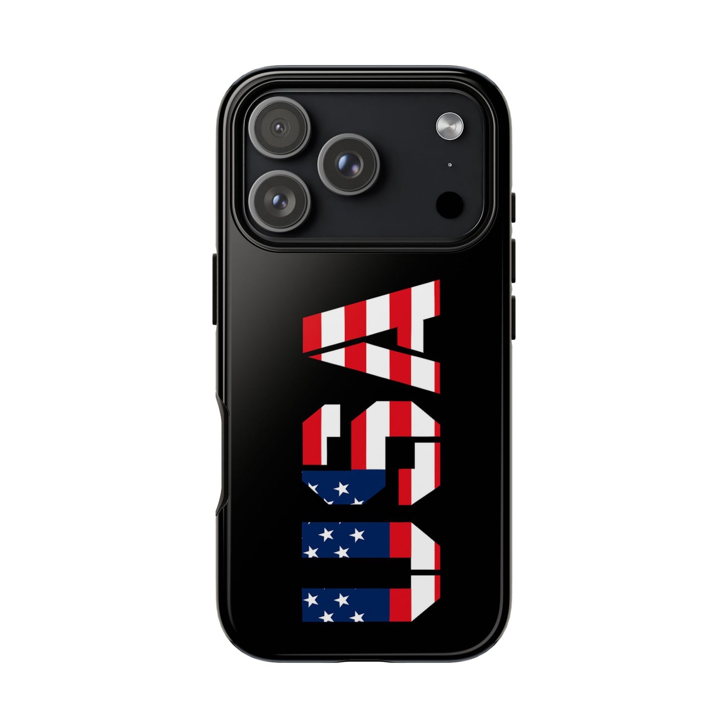 USA Flag Phone Case, Tough Phone Cover, Patriotic Gift, Independence Day Accessory, American Pride Mobile Case - TRV