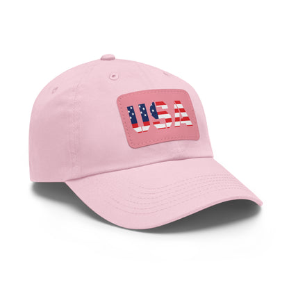 Dad Hat with USA Leather Patch - TRV