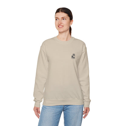 Stack of Books with Mug and Plant Sweatshirt | Cozy Reading Crewneck