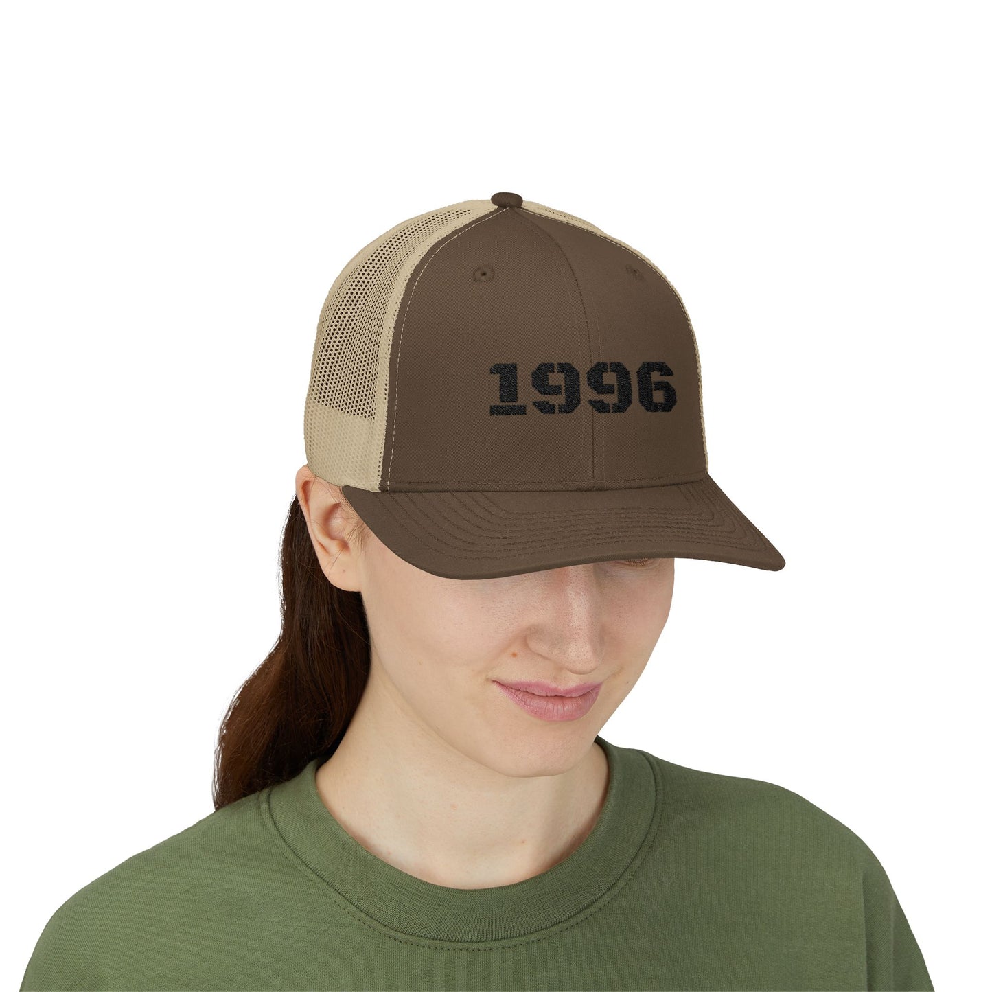 Vintage 1996 Snapback Trucker Cap, Retro Hat, Birthday Gift, Cool Dad Cap, Summer Accessory, Casual Streetwear - TRV