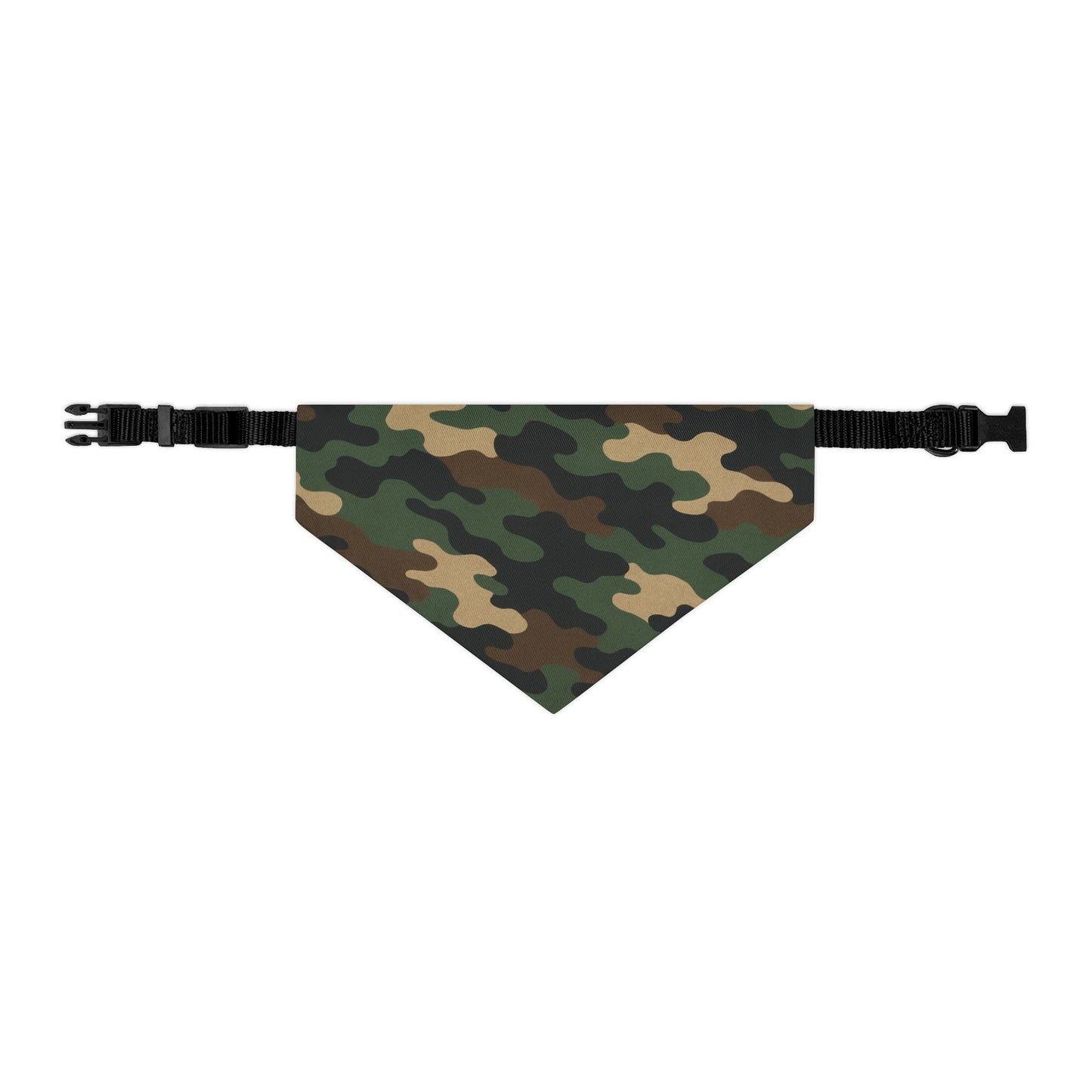 Stylish Camouflage Pet Bandana Collar | Dog Accessory for Outdoor Adventures, Pet Fashion, Camo Dog Gear, Puppy Bandana, Gift for Pet Lovers - TRV