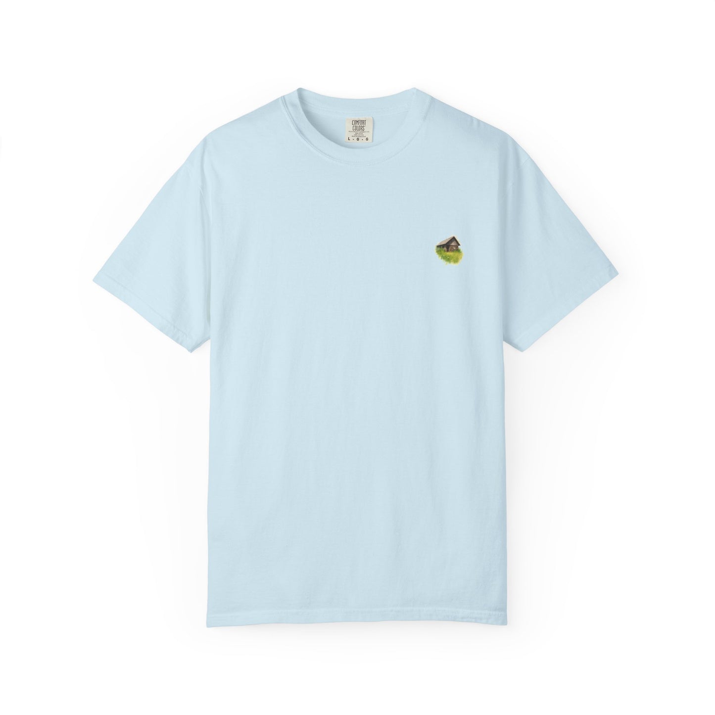 Nature-Inspired Unisex Garment-Dyed T-Shirt, Eco-Friendly Tee, Summer Casual Wear, Gift for Nature Lovers, Relaxed Fit T-Shirt - TRV