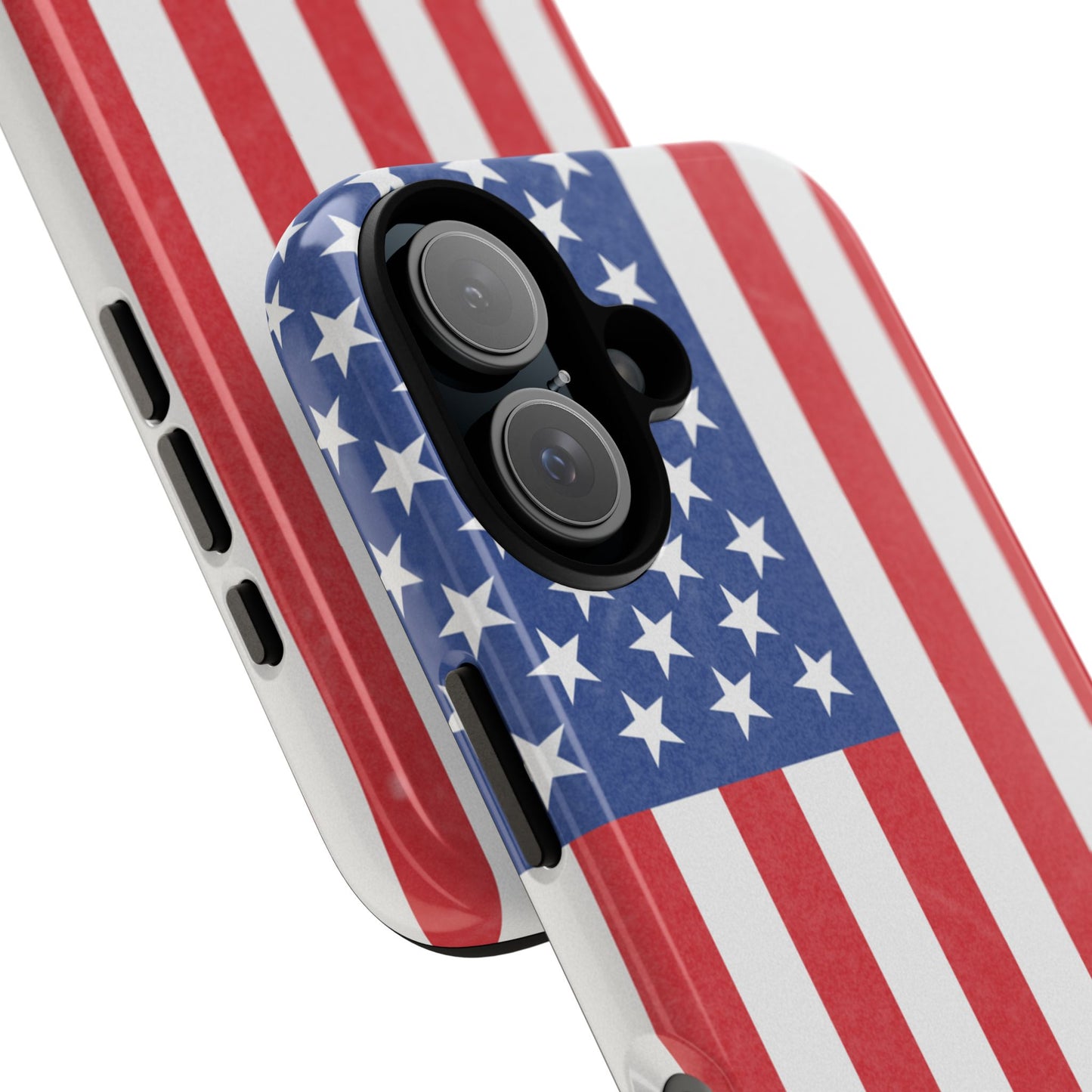 American Flag Phone Case - Patriotic Cell Cover, Tough Cases, USA Pride, Independence Day Gift, Veteran's Day, Phone Protection - TRV