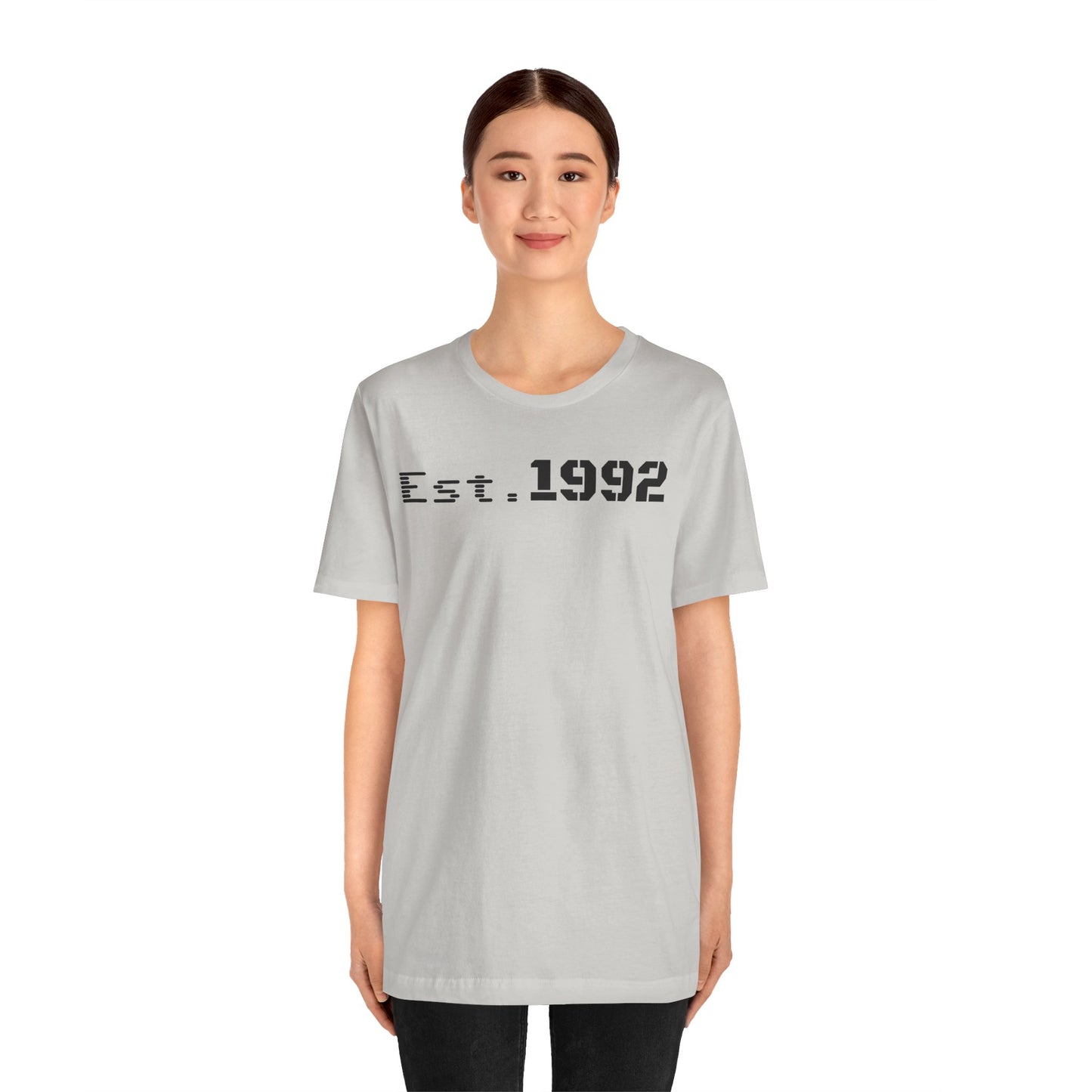 Est. 1992 Unisex Jersey Tee - Retro Birthday Gift, Casual Wear, Cool Vintage T-Shirt, Gift for Him, Gift for Her - TRV