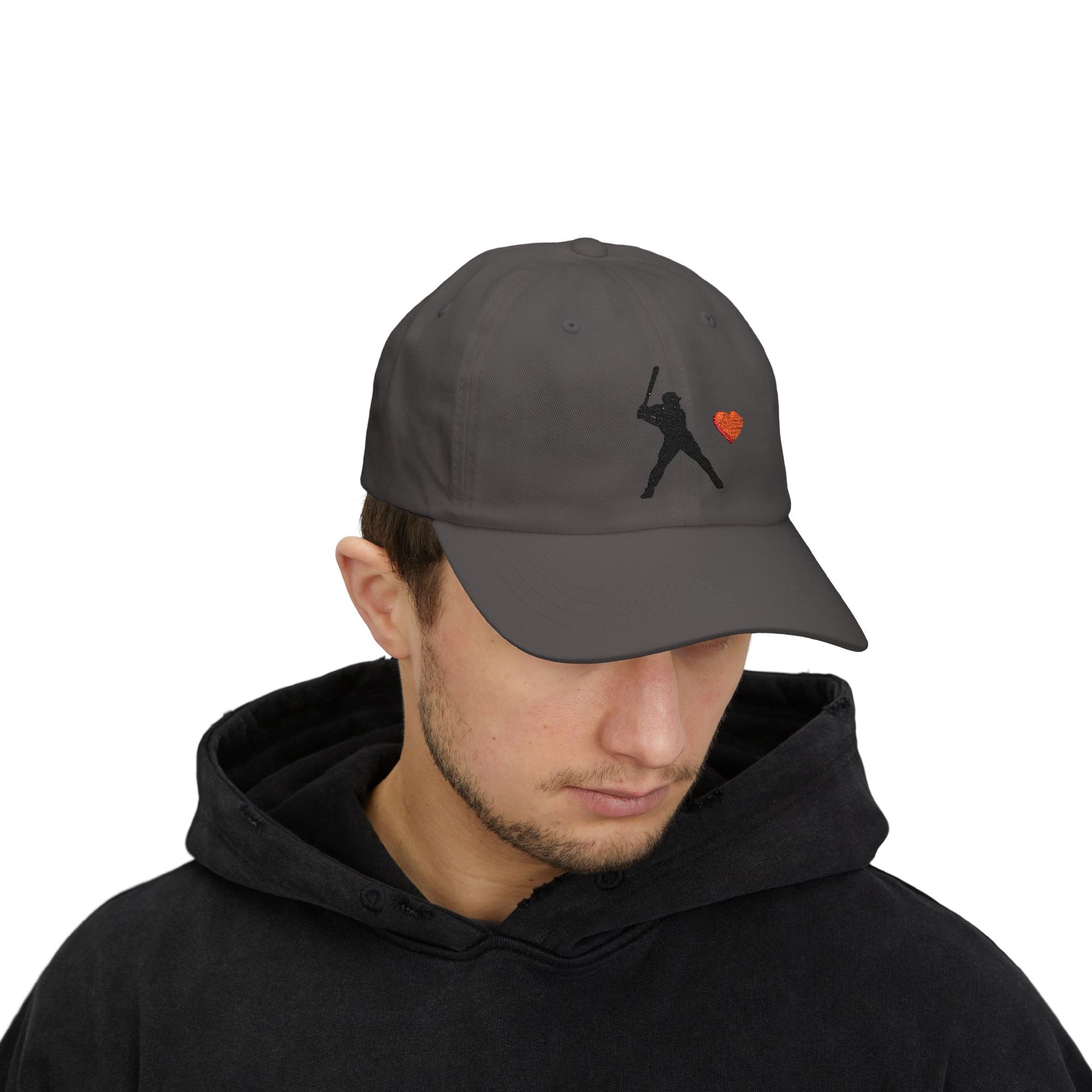 Baseball Love Dad Cap - Perfect Gift for Sports Dads, Father's Day, Casual Wear, Summer Style, Stylish Baseball Hat - TRV