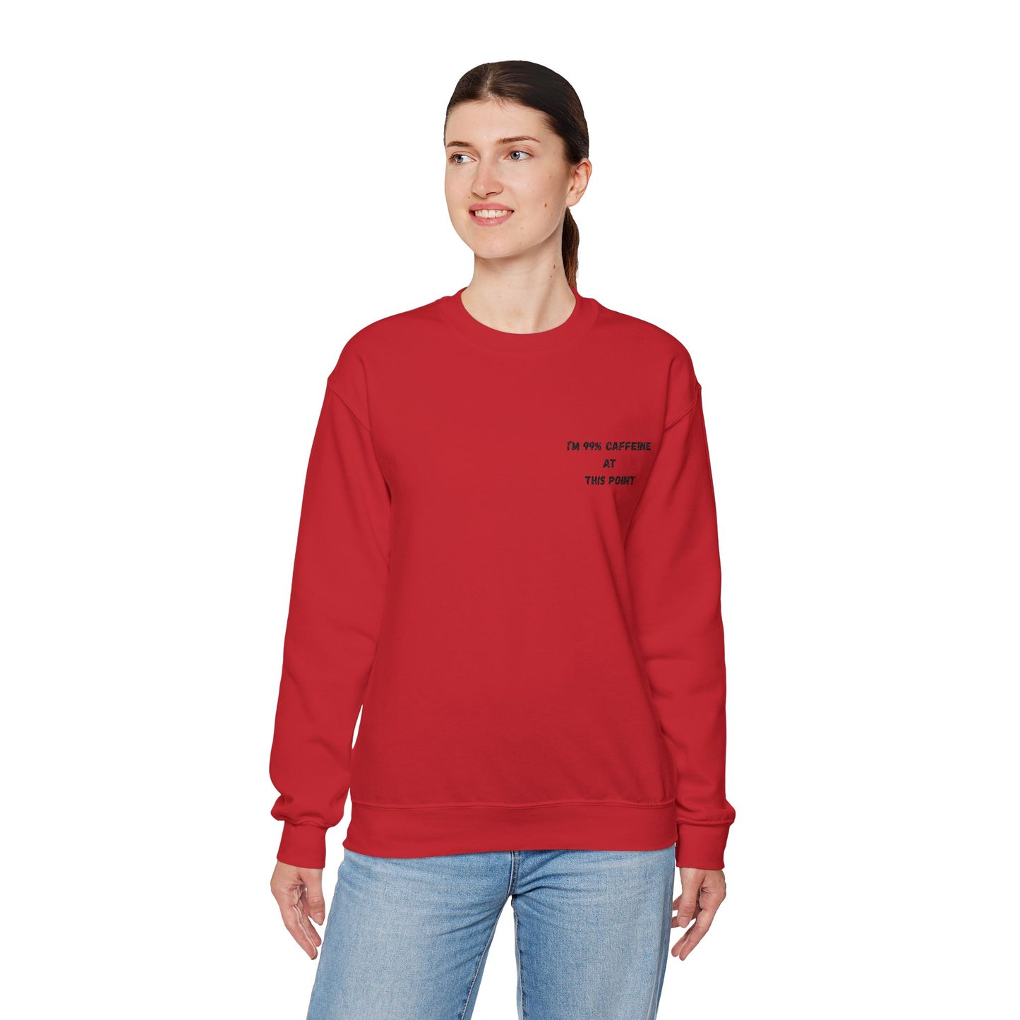 Caffeine Lover's Crewneck Sweatshirt | Unisex Heavy Blend - TRV