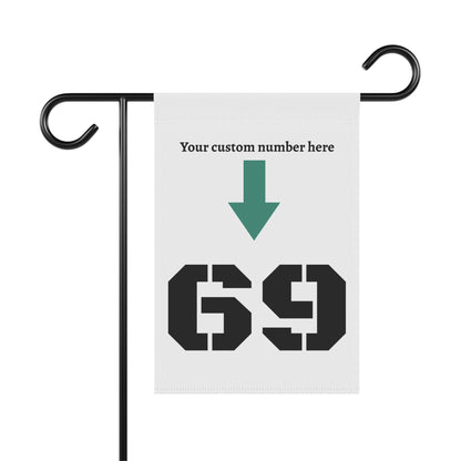 Customizable Garden Banner | Personalized House Decor | Outdoor Signage, Garden Party Decoration, Home Entrance Banner, Custom Number [...] - TRV