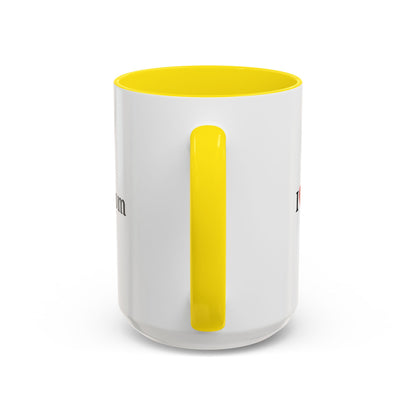 I Love Mom Accent Coffee Mug - Perfect Gift for Mother's Day & Special Occasions - TRV
