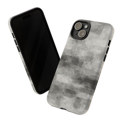 Stylish Phone Case for Tough Protection, Marble Grey Design, Customizable Gift for Her, Unisex Mobile Accessory, Birthday Present, [...] - TRV