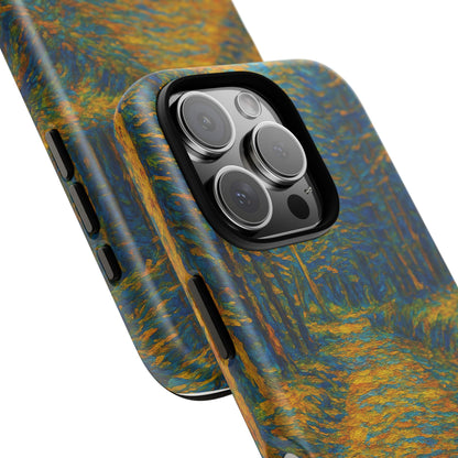 Artistic Phone Case for Nature Lovers, Tough Cases, Vibrant Design, Gift for Friends, Phone Accessories, Unique Artwork - TRV