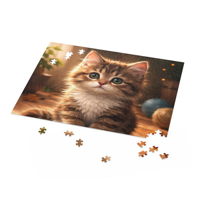 Adorable Tabby Kitten Puzzle