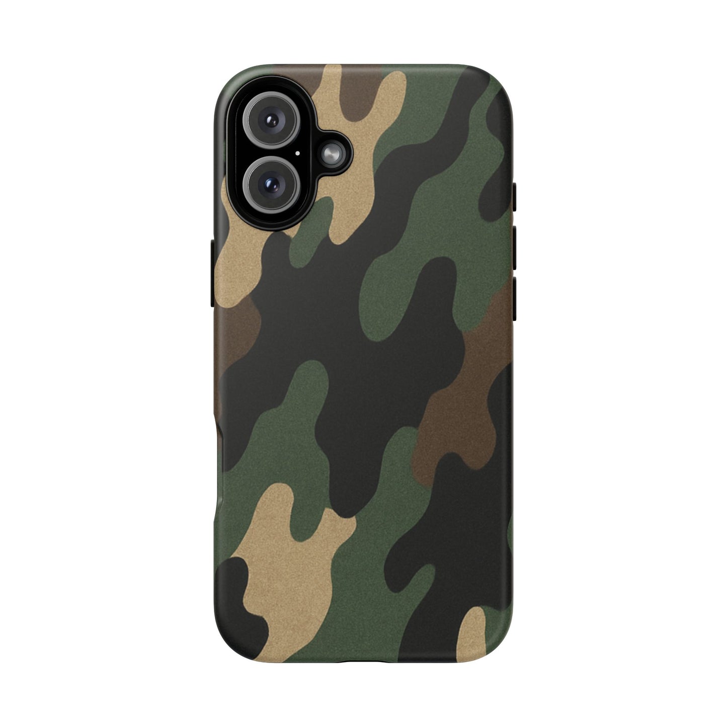 Camouflage Phone Case, Tough Phone Cover, Military Style Accessory, Protective Case for Men, Gifts for Soldiers - TRV
