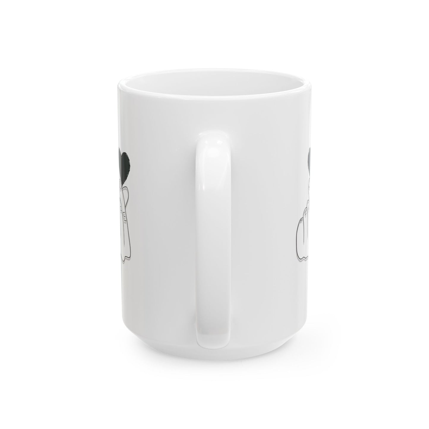 Heartwarming Ceramic Mug for Coffee Lovers - 11oz & 15oz