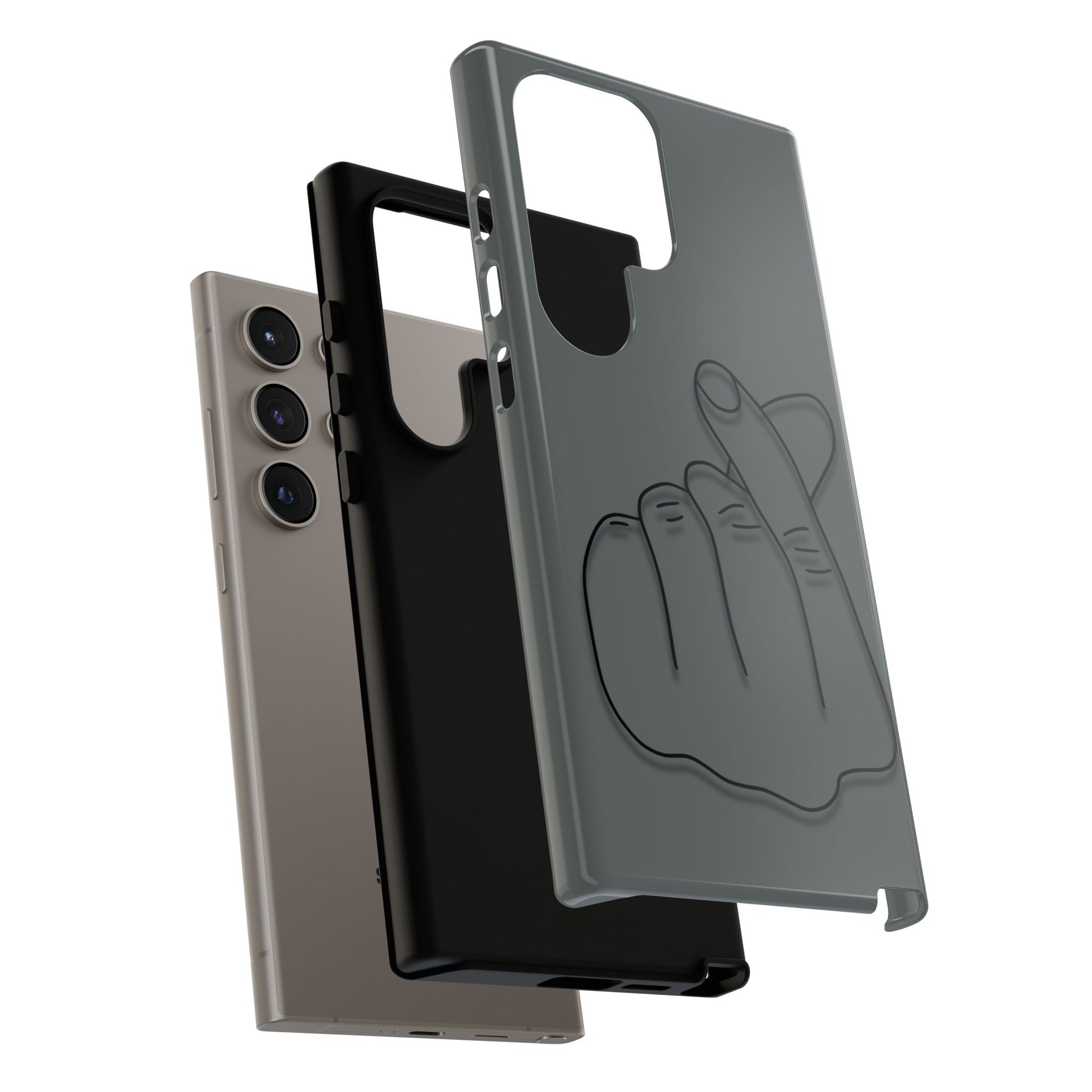 Funny Phone Case with Love Gesture - Tough Cases - TRV