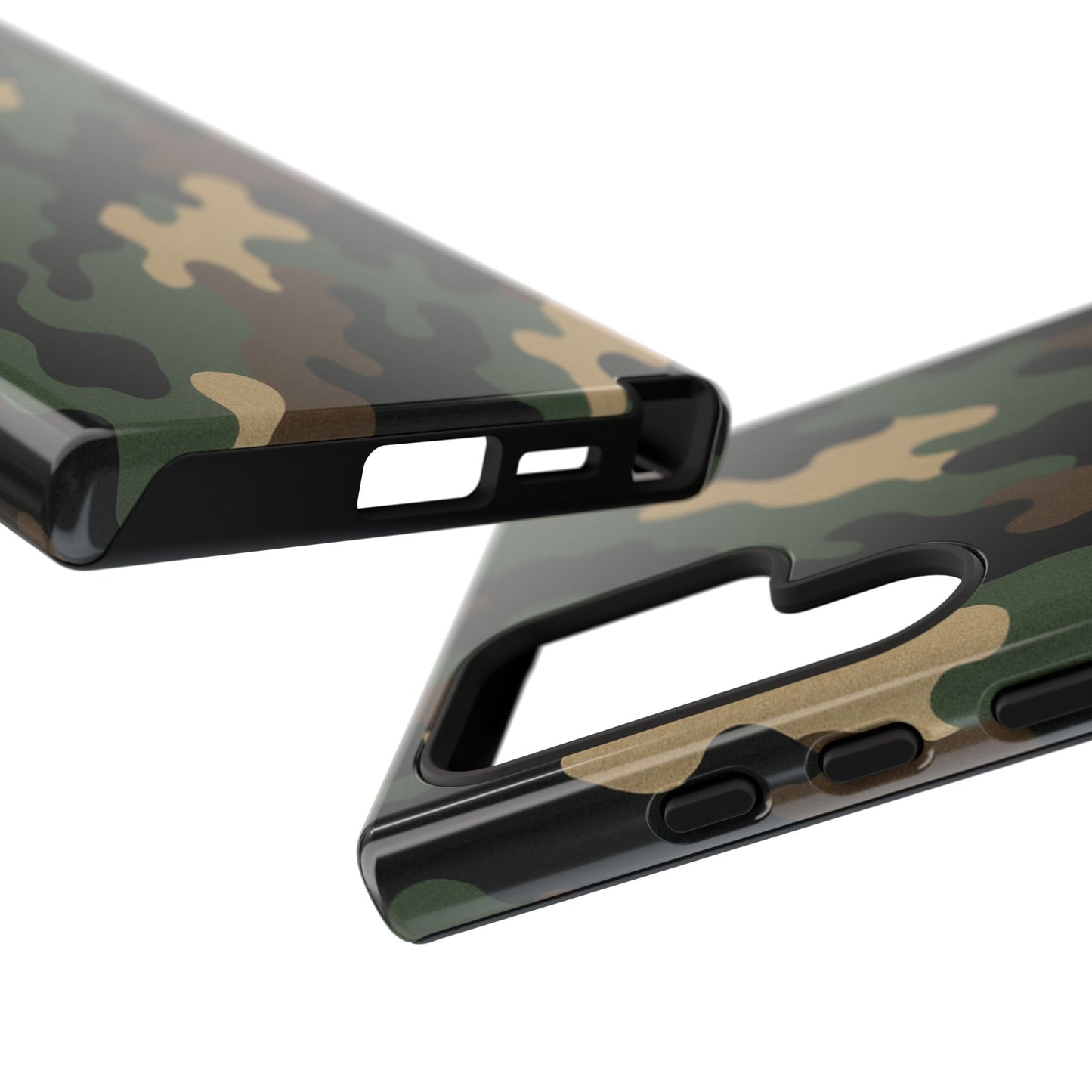 Camouflage Phone Case, Tough Cases, Military Style, Unique Phone Accessories, Gift for Him, Durable Phone Cover - TRV