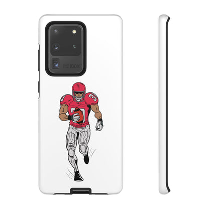 Football Player Tough Case, Sports Phone Cover, Athlete Gift, Tough Phone Case, Fall Sports, Football Lover's Accessory - TRV
