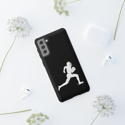 Football Player Phone Case, Tough Cases, Sports Phone Cover, Gift for Athletes, iPhone & Samsung Accessories, Running Player Design - TRV