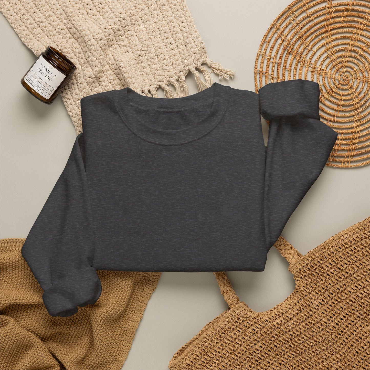 Stack of Books with Mug and Plant Sweatshirt | Cozy Reading Crewneck