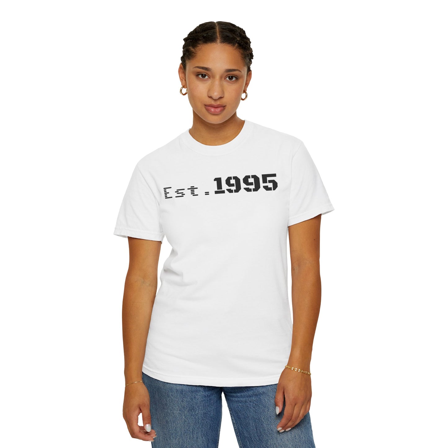 Vintage Est. 1995 T-Shirt, Retro Unisex Tee, Perfect Gift for Birthdays, Casual Wear, Nostalgic Apparel - TRV