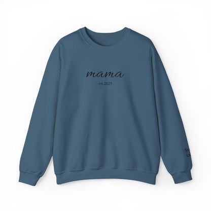 mama sweatshirt | simple script mom pullover - TRV