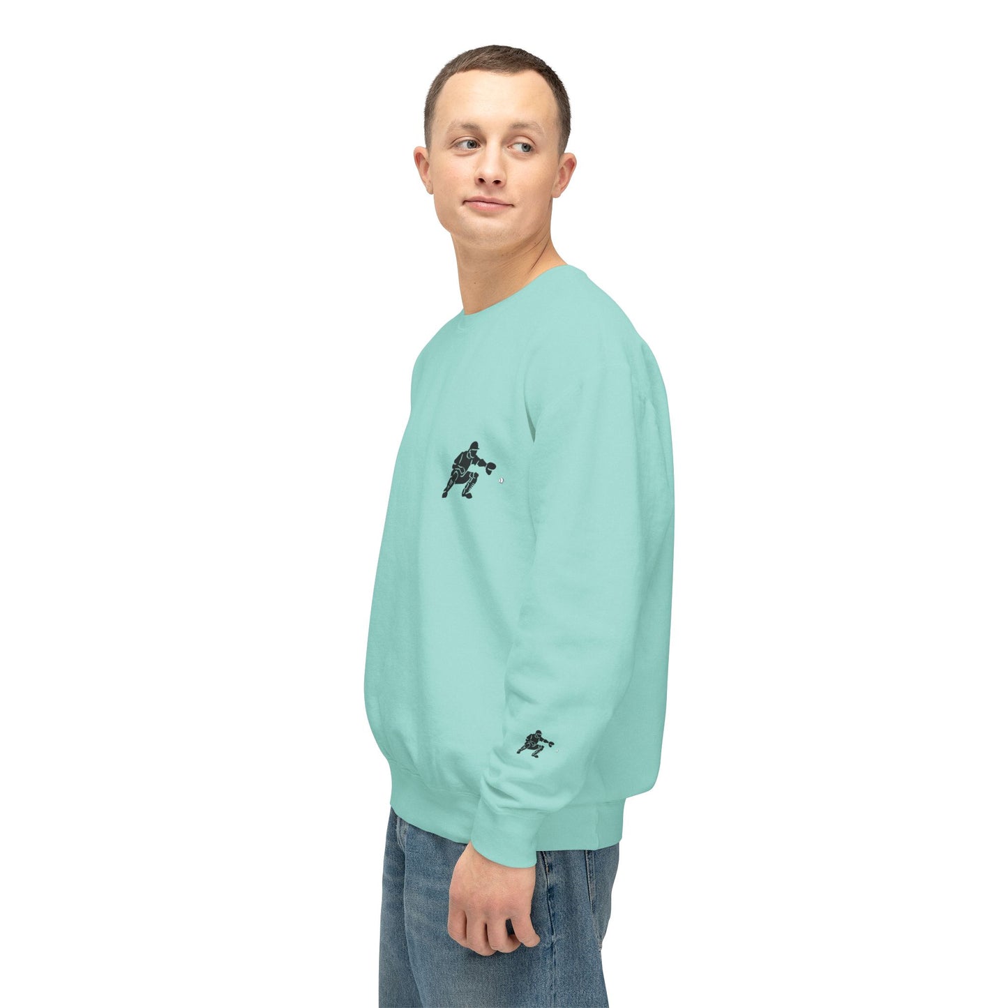 Baseball Catcher Unisex Sports Crewneck Sweatshirt - Perfect for Athletes & Casual Wear, Great for Game Days, Birthdays, Apparel for Fans