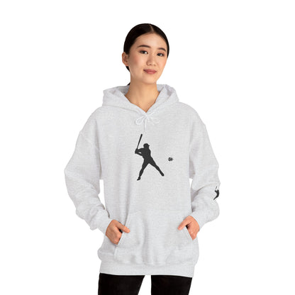 Baseball Themed Unisex Hoodie, Streetwear, Sports Fan Sweatshirt, Gift for Athletes, Casual Wear, Fall Fashion - TRV