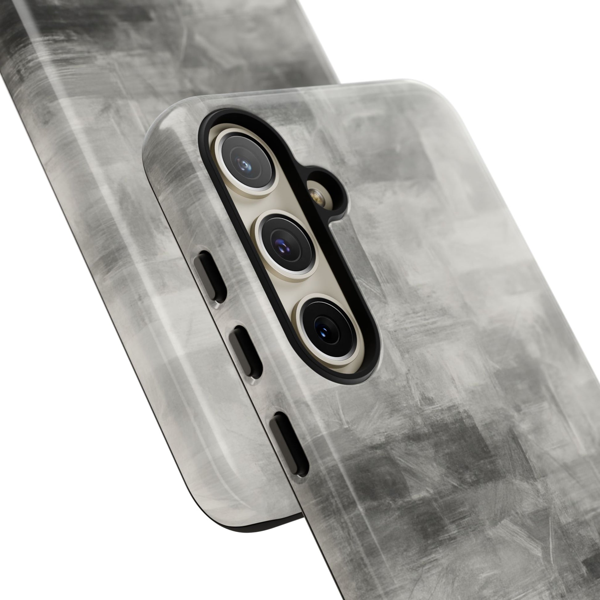 Stylish Phone Case for Tough Protection, Marble Grey Design, Customizable Gift for Her, Unisex Mobile Accessory, Birthday Present, [...] - TRV