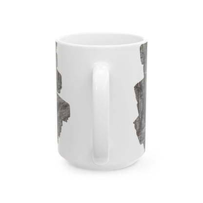 Nature-Inspired Abstract Ceramic Mug | Forest Path Design | Cozy Gift for Coffee Lovers | Home Decor | Nature Lover's Mug - TRV