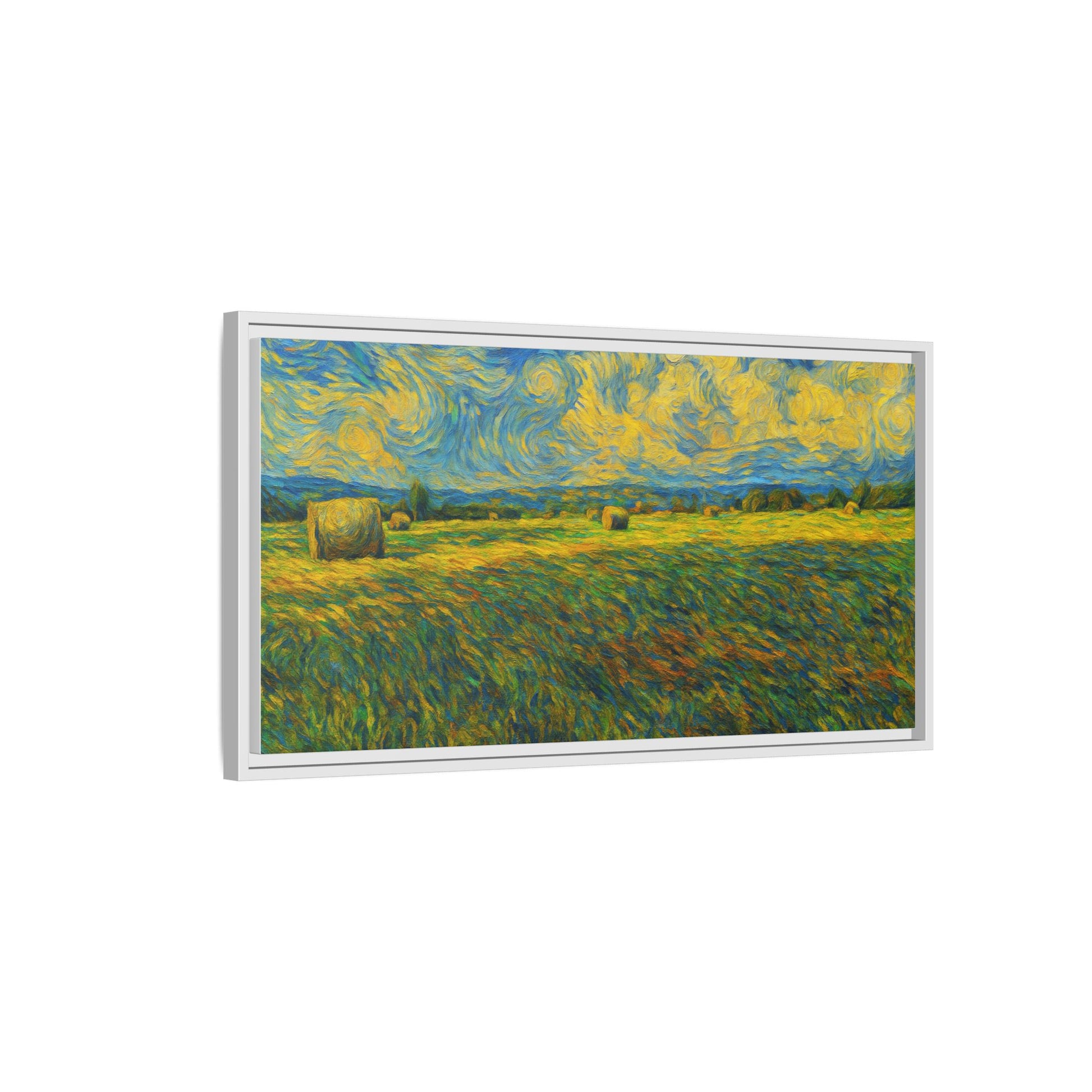 Landscape Matte Canvas, Framed (Multi-color) - TRV