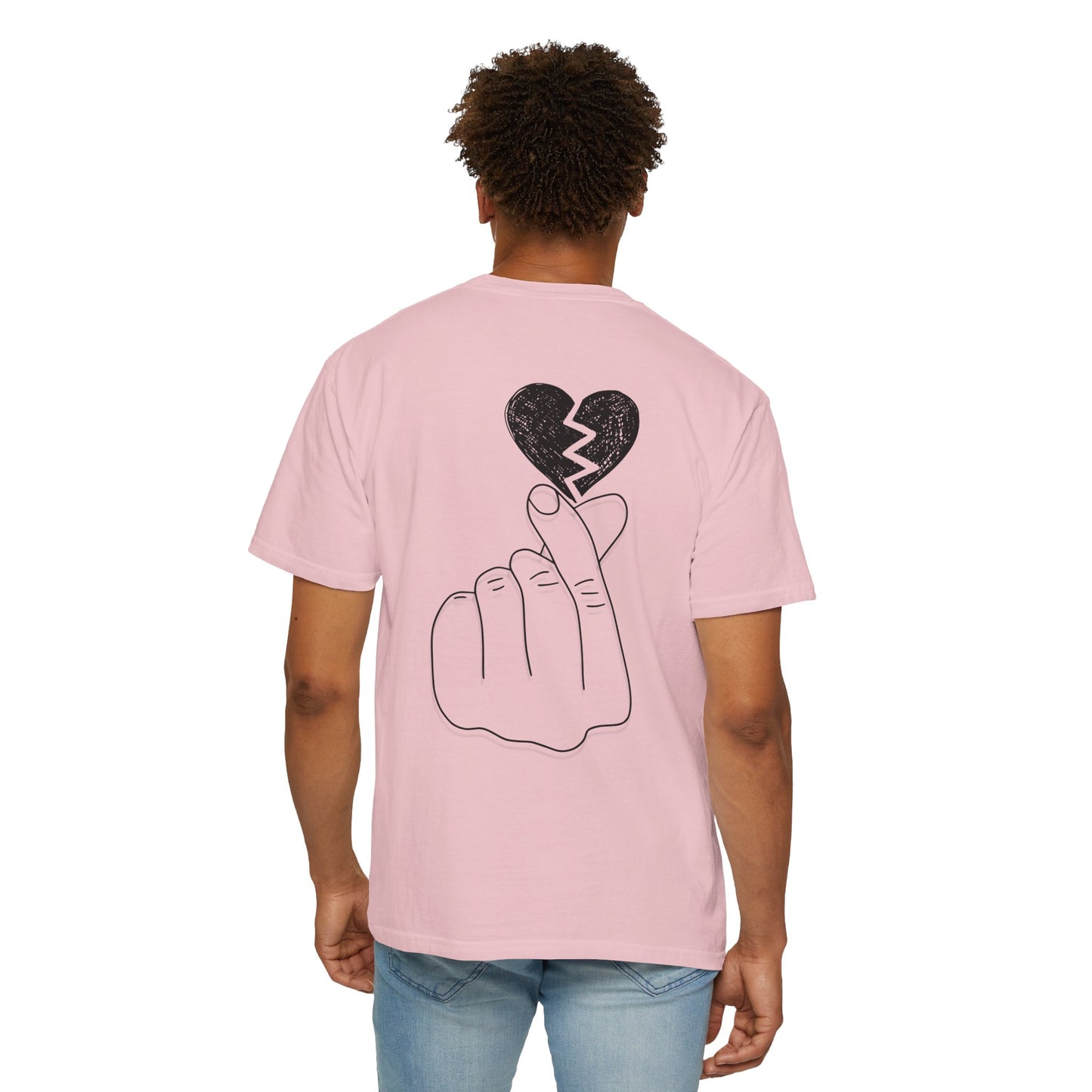 Heartbreak Unisex Garment-Dyed T-Shirt - Trendy Casual Tee for Self-Expression