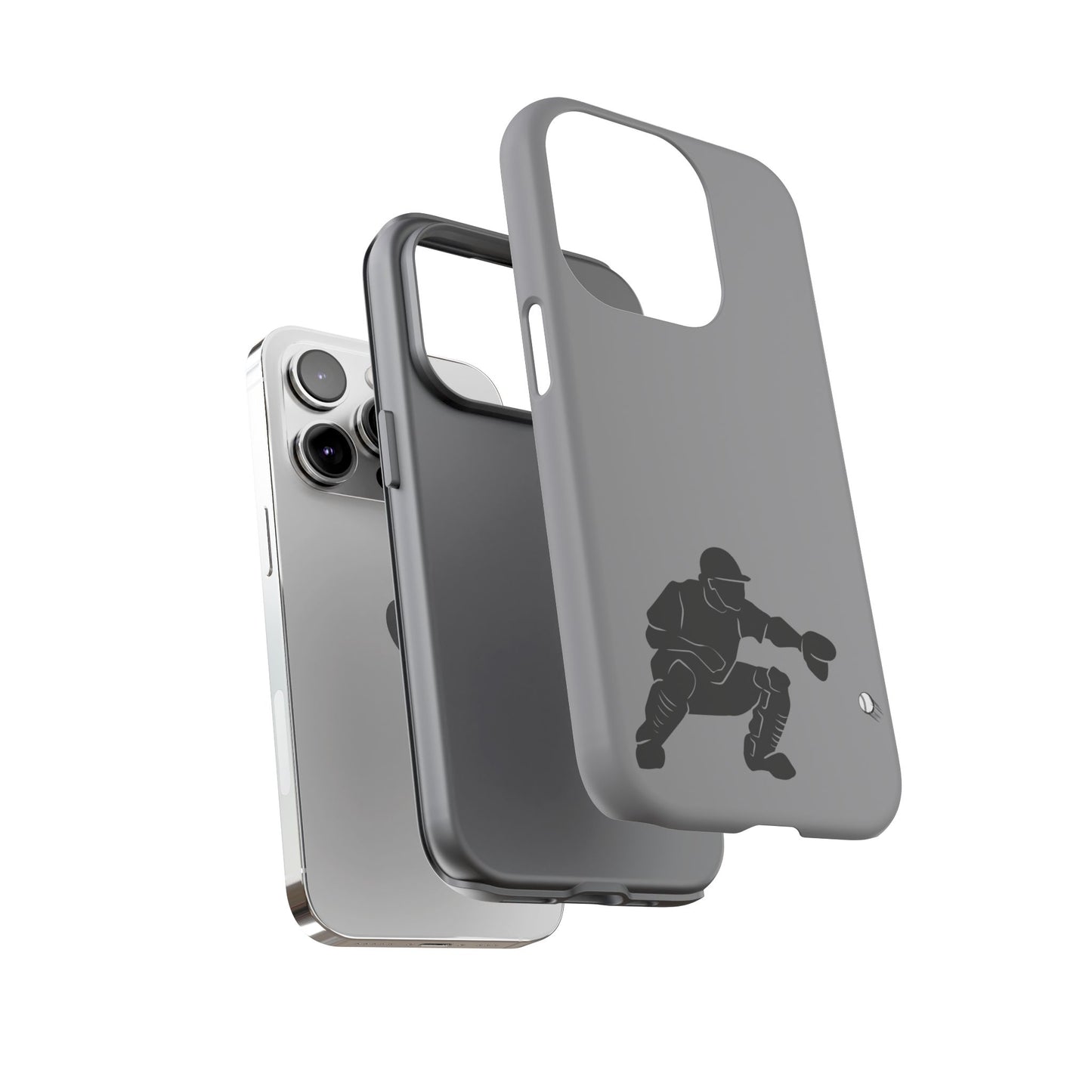 Baseball Catcher Phone Case - Tough Cases, Sports Phone Cover, Great for Athletes, Perfect Gift for Baseball Lovers, Unique Cell Phone Design - TRV