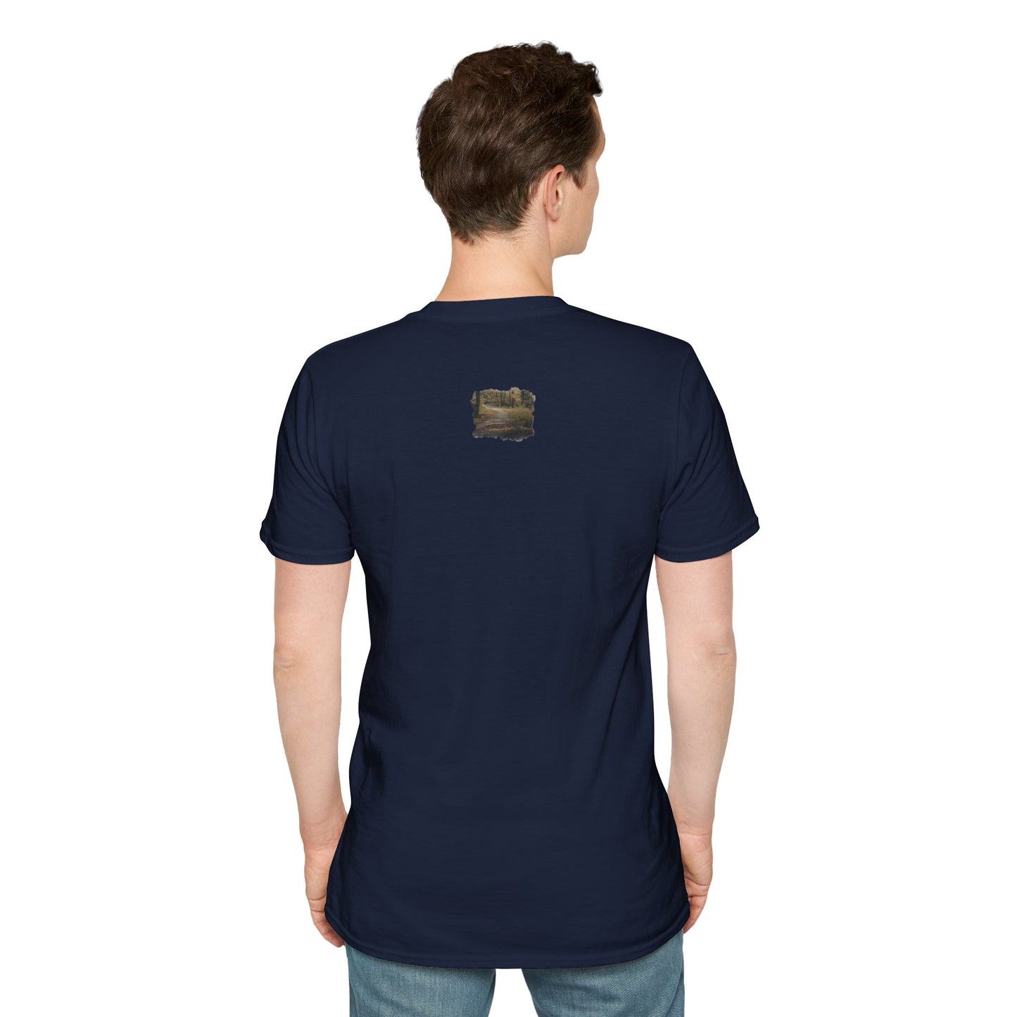 Nature-Inspired Unisex Softstyle T-Shirt, Eco-Friendly Fashion, Outdoor Lover Tee, Gift for Nature Enthusiasts, Casual Everyday Wear